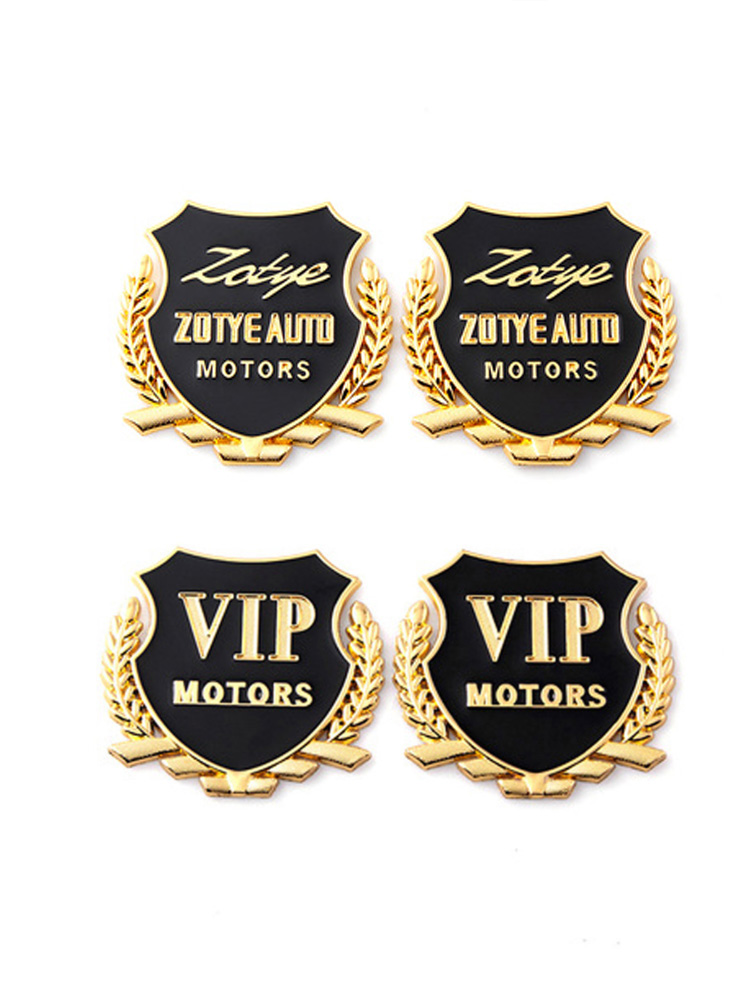 Zotye T700SR9 Damai X5X7T600SR7 car side label metal car label sticker 3d three-dimensional modified decorative car sticker