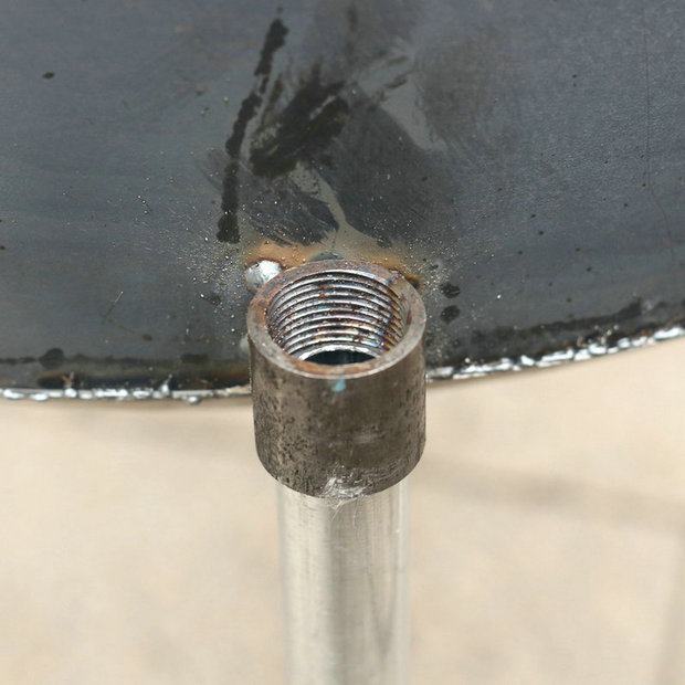 Bếp củi hộ gia đình nông thôn ngoài trời nấu ăn cao chân bếp củi bếp lớn mở phục vụ xô sắt - Bếp lò / bộ đồ ăn / đồ nướng dã ngoại lò nướng bbq ngoài trời