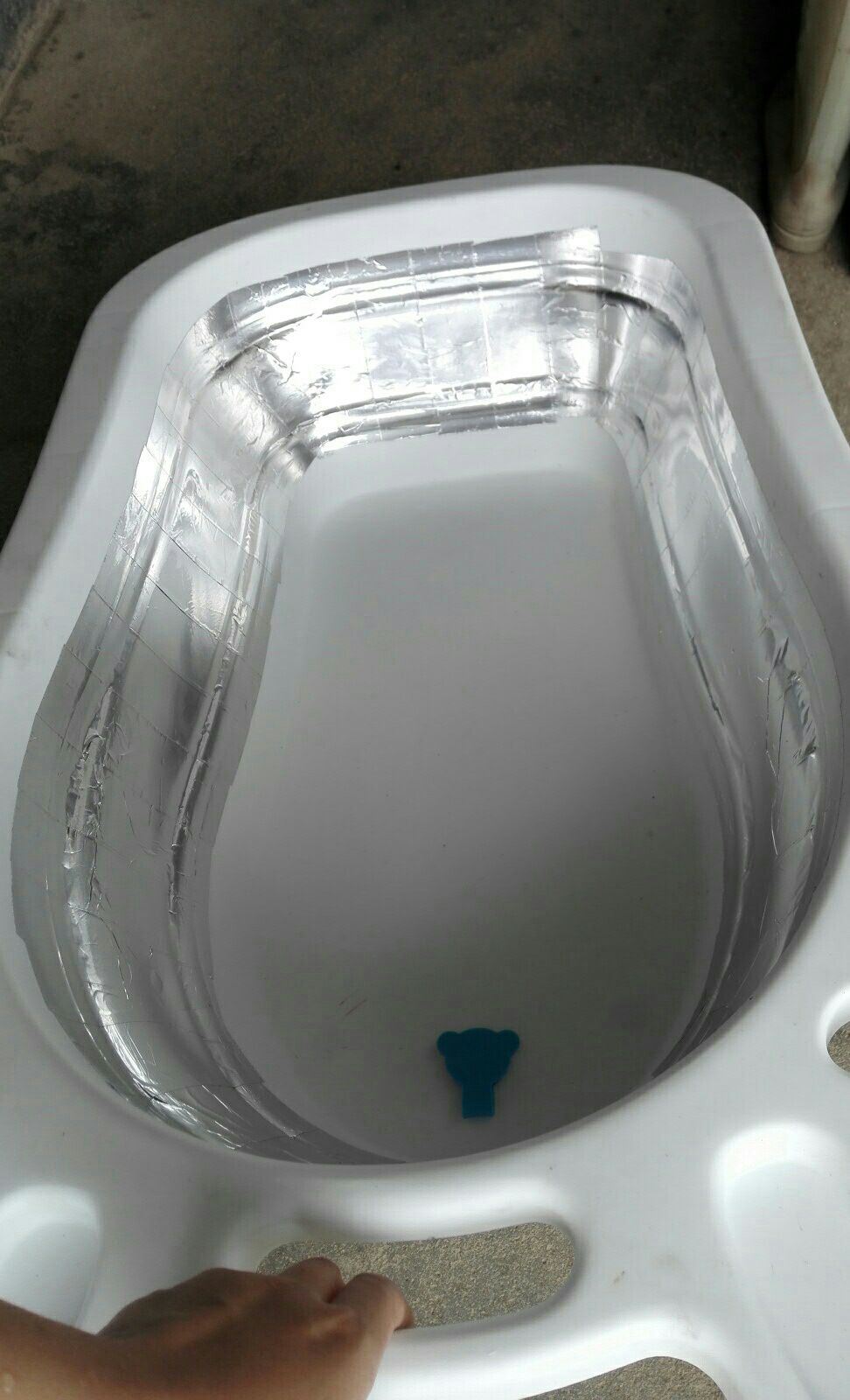 Băng nhôm nguyên chất làm dày 8 lớp cách nhiệt ở nhiệt độ cao 600 độ 5 cm. - Băng keo băng dính 2 mặt mỏng
