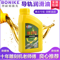 Engraving machine lubricating oil Guide rail special lubricating oil CNC CNC woodworking stone guide screw maintenance oil