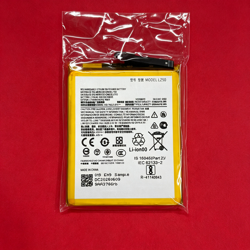 Suitable for Motorola Edge S Mobile Phone Battery Xt2125 Battery Lz50 Battery 5000 Mah Durable