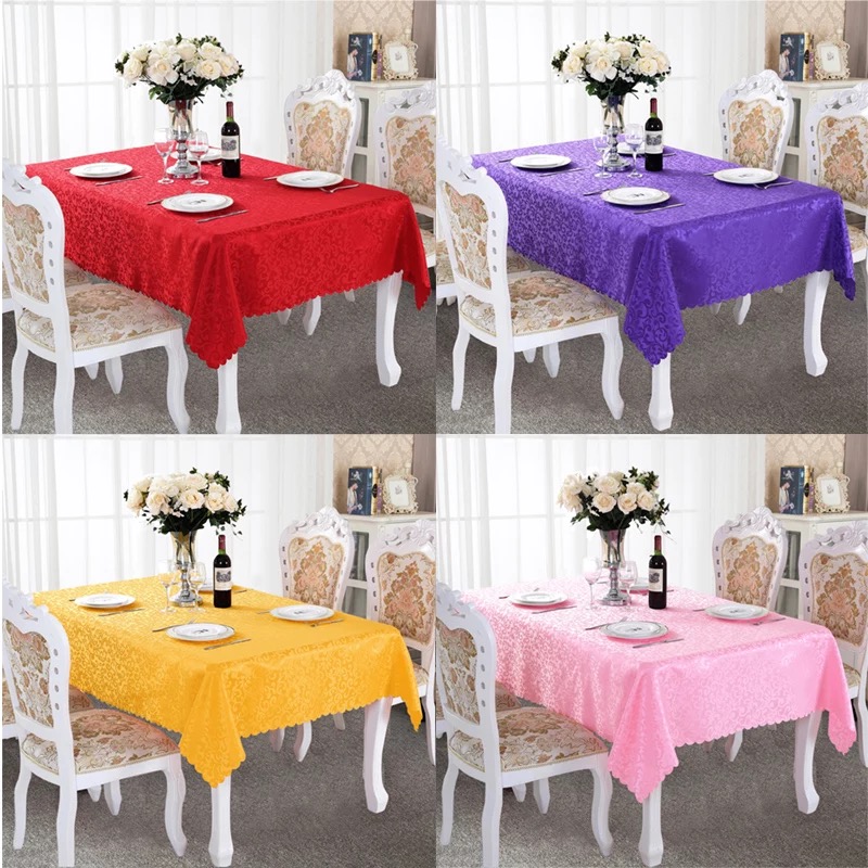 Table Cloth Rectangular Square Table Round Table Hotel Hotel Table Cloth Picnic European Coffee Table Cloth Home Dining Table Cloth