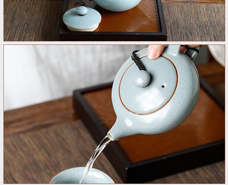 Three frequently hall of zen your up ceramic teapot kung fu tea tea ware S24014 slicing can raise large capacity, small pot