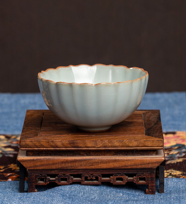 Three frequently hall hand cup pure manual code master cup single tang secret porcelain ceramic tea cup S44104 pu - erh tea cup