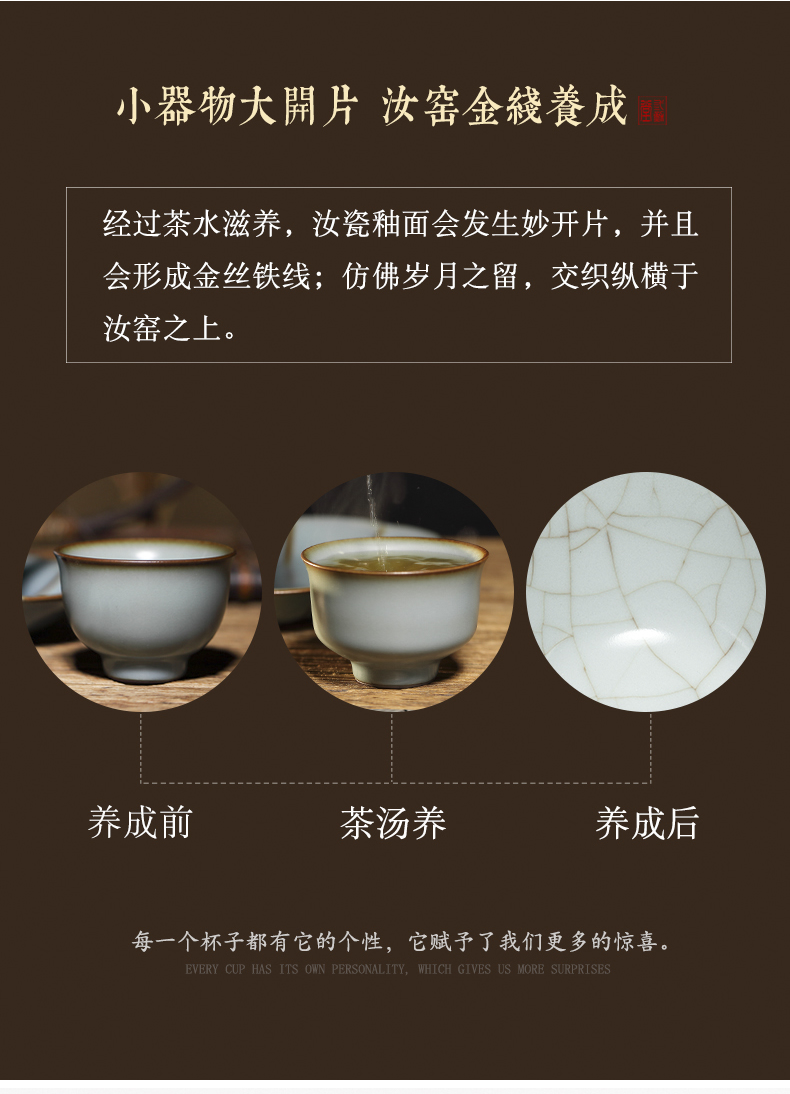 Three frequently hall your up glaze sample tea cup of jingdezhen ceramic cups kung fu tea set personal single cup cup S44050 master