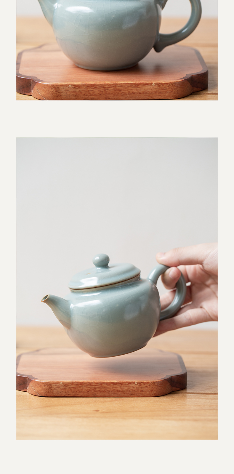 The three frequently your up with jingdezhen ceramic teapot kung fu tea teapot can open piece of xi shi pot filtering level