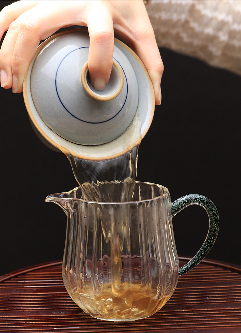 Three frequently hall hand - made porcelain cup just tureen jingdezhen ceramic cups kung fu tea set large tea, single