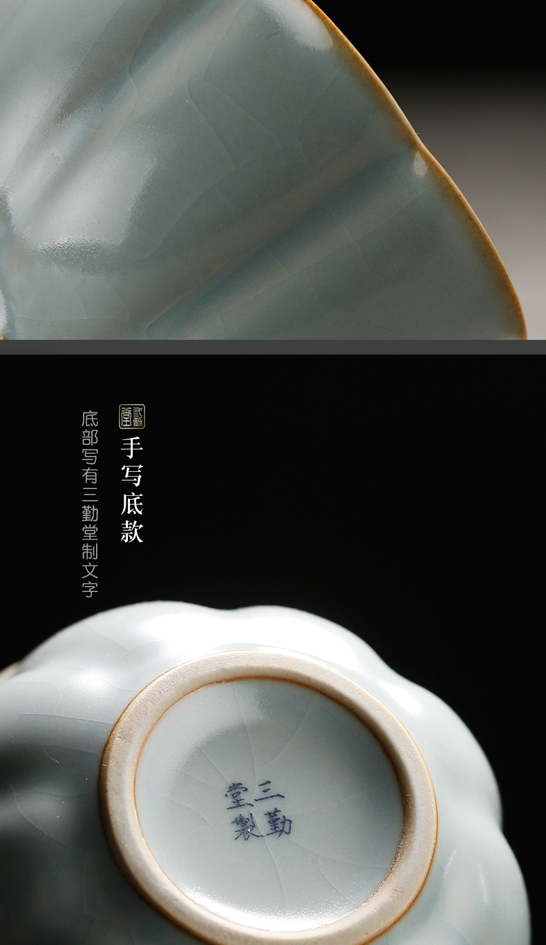 Three new ru up market metrix who frequently hall cup your porcelain cups start S44047 can keep single jingdezhen ceramic tea cup