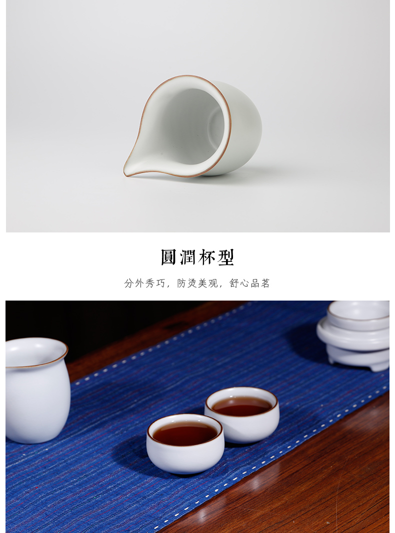 Three frequently your up glaze kung fu tea set # 10 set of jingdezhen tea service of a complete set of tea cups xi shi head tea pot