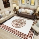 tấm thảm Trung Quốc phòng khách phòng ngủ tối giản hiện đại theo phong cách Trung Quốc Nguyên Đán thảm mat bảng thảm đệm ghế sofa - Thảm