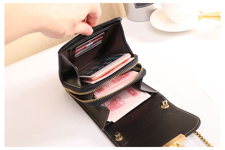 Túi đựng điện thoại di động Túi xách nữ mini 2018 mới mùa hè túi da đeo vai Túi xách điện thoại di động - Túi điện thoại túi đeo chéo mini