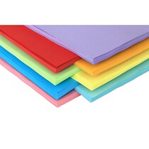 500 Zhang Anxing A4 Colour print copy paper red yellow blue green 80 gr thickened red paper red a4 paper big red