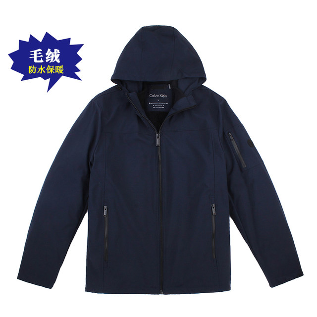 calvin klein overcoat mens