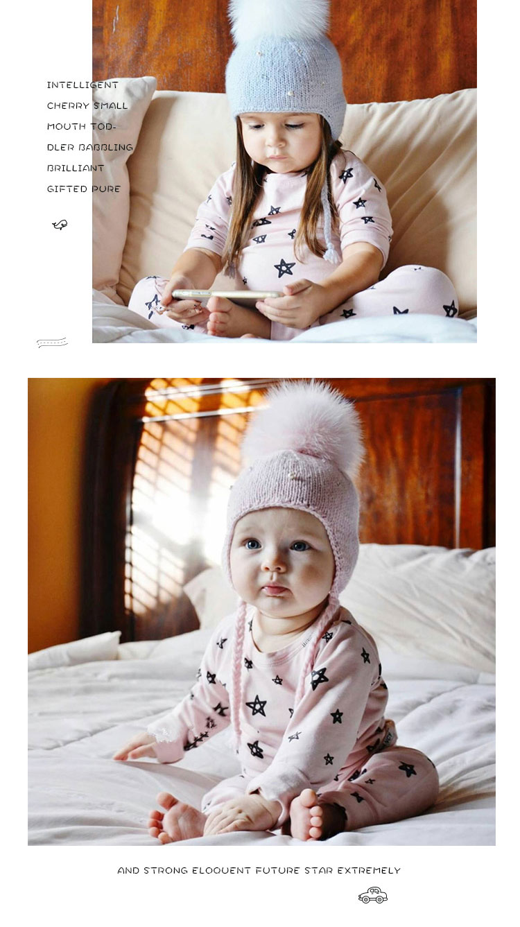 Children Unisex Elegant Lady Solid Color Wool Cap display picture 1