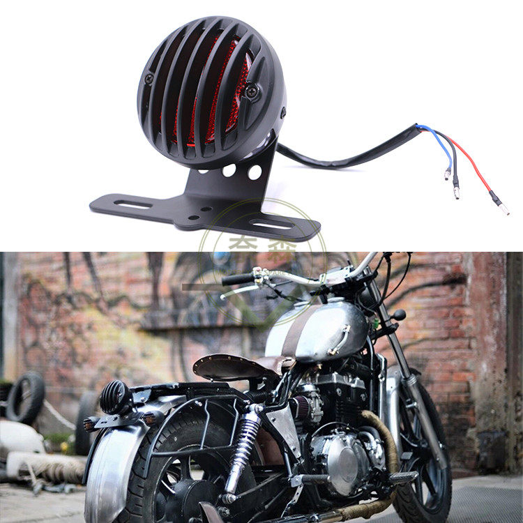 Locomotive retrofit direction lamp metal appendlamp brake light Harley direction light tail lights