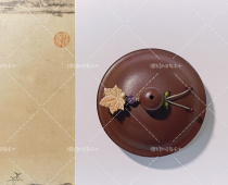 Arashan Maple Leaf Lovely Teapot Teapot Teapot Teapot Teapot Teapot Rope Purple Cassera Cassera accessories Stone Ladle Pot Hanging