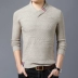 Áo len cashmere nam cổ chữ V mới chạm đáy áo Slim Erdos Áo len nam mùa đông co giãn áo len thủy triều áo sơ mi nam gucci Áo len Cashmere