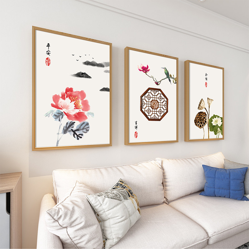 Chinese style cross stitch 2021 new embroidery living room own embroidery dining room simple novice small painting modern Chinese style
