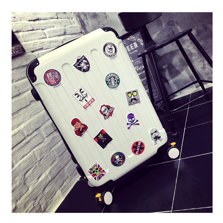 Trường hợp xe đẩy cá tính vali nam 28 vali hộp Hàn Quốc nam triều 24 inch mật khẩu sinh viên hộp hành lý nữ - Va li