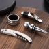 Onlycook rượu vang chai mở bộ quà tặng bộ rượu vang chai stopper chai rượu vang bộ vòng 5 sáng tạo bộ ly rượu vang Rượu vang