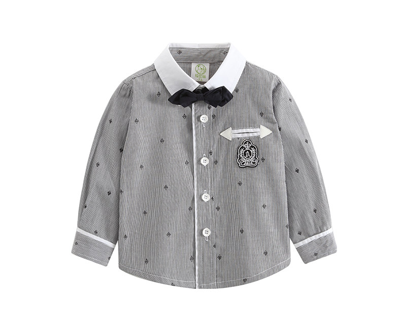 Chemise garcon à manche longue - Ref 2074610 Image 21