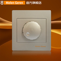 Wall switch home decoration switch socket tuning switch wall concealed switch panel 86 type audio volume control