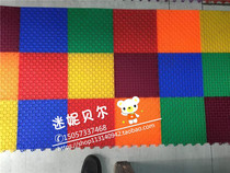 Suspended floor mat kindergarten playground runway sports plastic floor mat indoor and outdoor suspended floor