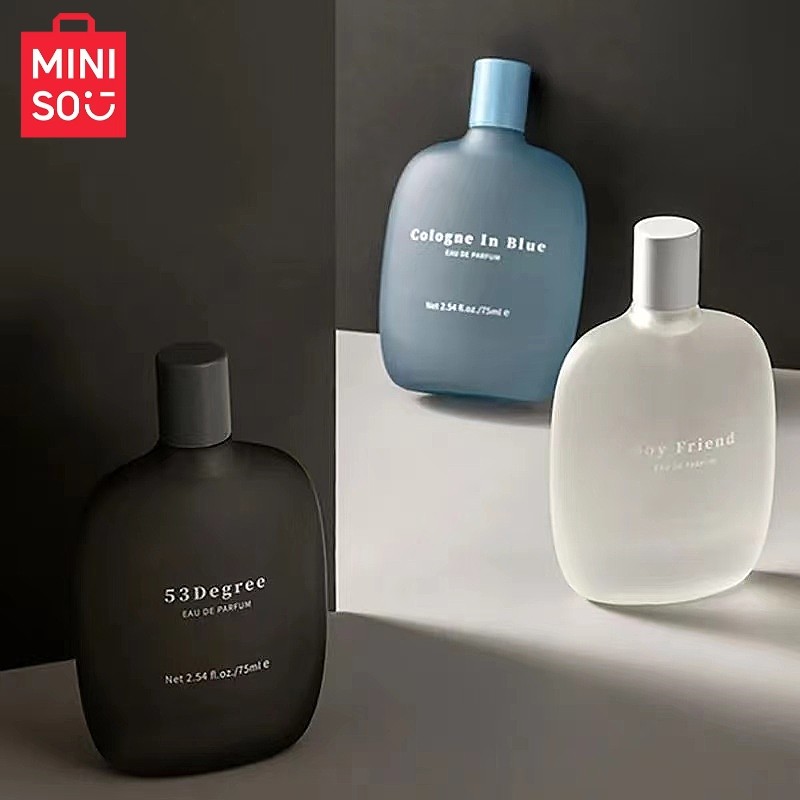 MINISO名创优品男朋友香水男士持久淡香蓝湛高级感柑橘调清新留香