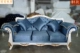 Nhà máy trực tiếp phong cách châu Âu phòng khách kết hợp vải ba người làm đẹp thẩm mỹ viện cho thuê căn hộ chung cư nhỏ đơn giản sofa châu Âu - Ghế sô pha