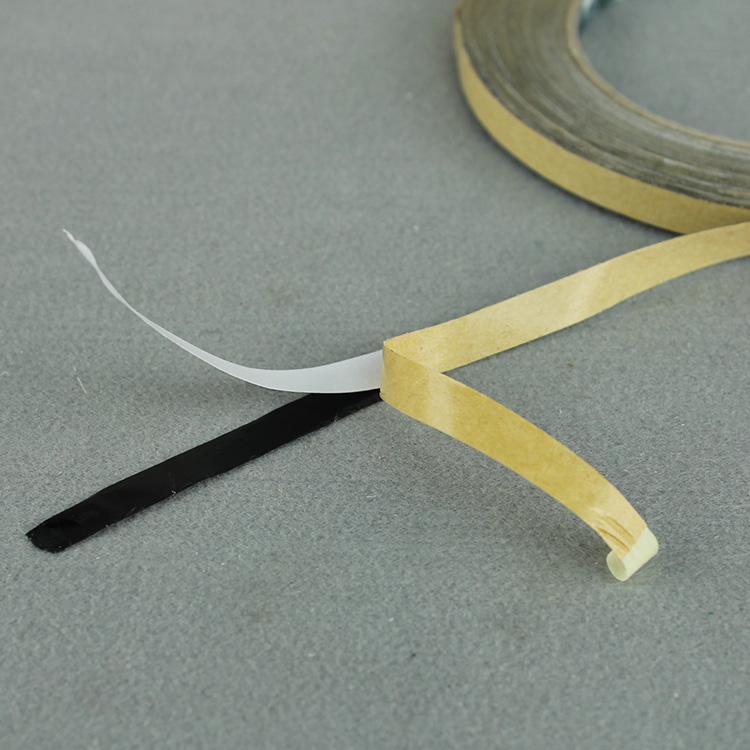 Twice imitation brick partition black double-sided tape real stone paint exterior wall paint decoration black line water bag sand kraft textured paper