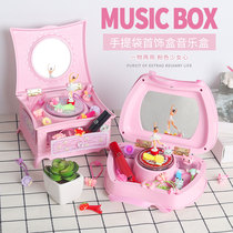 Music box Dancing princess rotating jewelry Music box Creative ballet girl send childrens best friend birthday gift girl