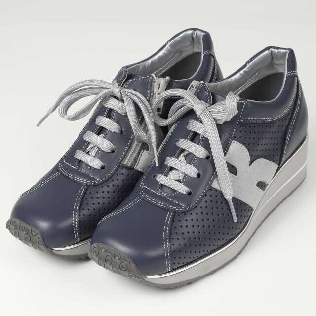 Directly Shipped from Japan, Made in Japan, Barclay Vita Nova Wedge Lace-Up Women's Casual Shoes, Comfortable 6987