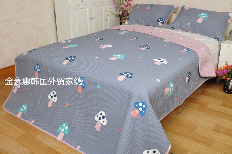 Khuyến mãi Hàn Quốc Twill Cotton Chần Bí Mật Road Rửa Mat Sheets Giường Cover Nệm Điều Hòa Không Khí Bộ Đồ Giường