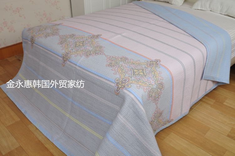 Hàn Quốc twill bông chần rửa giường bao gồm nệm Hàn Quốc tấm ga trải giường 200 * 230 có thể được bảo hiểm với cung cấp đặc biệt rộng bên