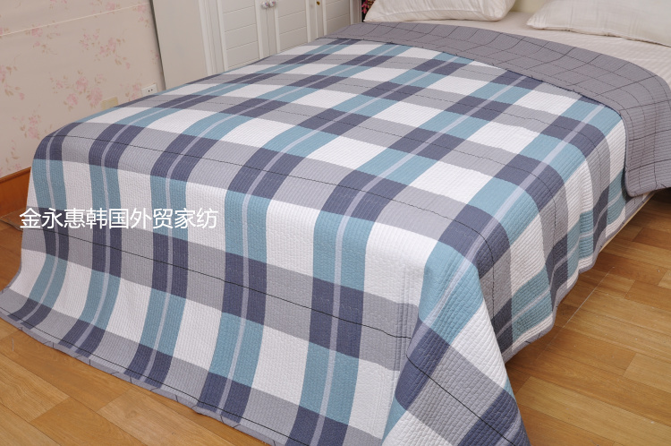 Khuyến mãi Hàn Quốc Twill Cotton Chần Bí Mật Road Rửa Mat Sheets Giường Cover Nệm Điều Hòa Không Khí Bộ Đồ Giường