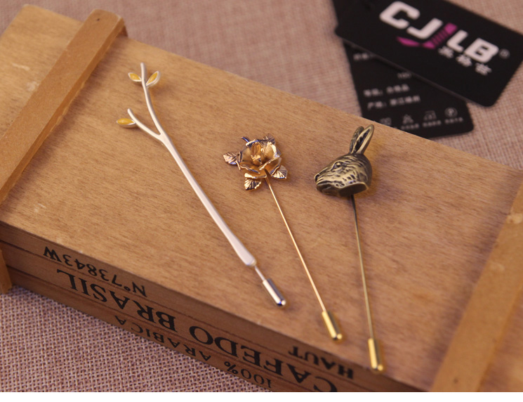 Broche Lovers en autre - Ref 1171091 Image 11