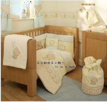 Out of UK baby bedding childrens bedding-7-piece set of high-grade velvet fabric