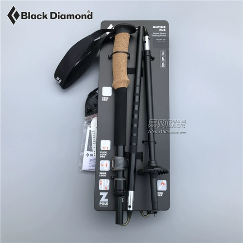 Новый американский BD Black Diamond (алюминиевый сплав 4 -го сезона 4 -го сезона) Регулируемая складная скалолаза