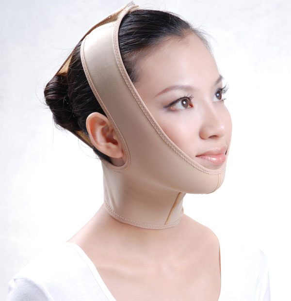 Orimei powerful face reduction rehabilitation elastic sleeve Face lifting firming neck chin shaping Rehabilitation jaw and neck sleeve