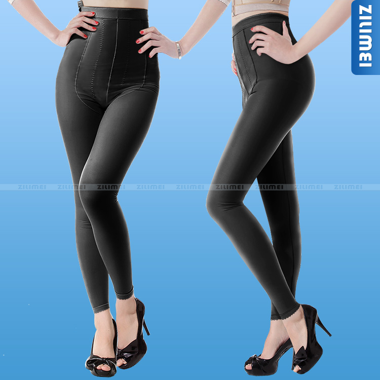 Post-surgical postnatal pants, buttock pressure shaped beauty thin thin legs and tight side chain trousers