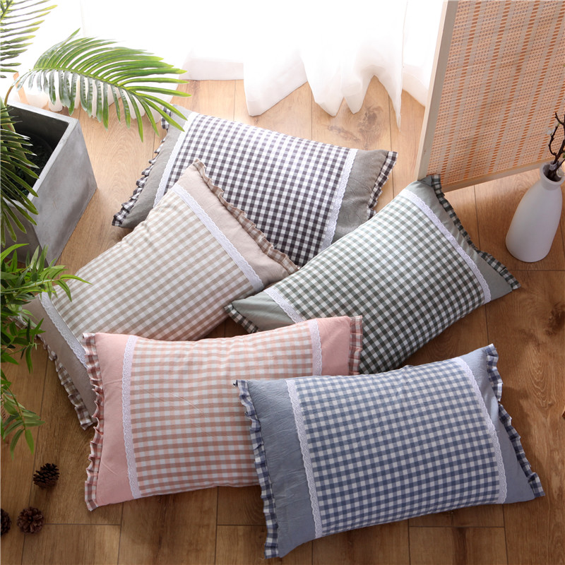 Full buckwheat skin hard pillow single adult cervical vertebra soft pillow core cotton water wash cloth pillow case student pillow