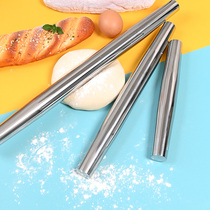 304 stainless steel rolling pin household bar dumpling skin rolling pin Noodle Kitchen artifact baking non-stick rolling noodle stick