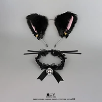 Черный ободок, колокольчик, чокер