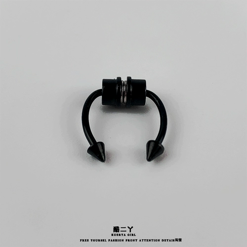 Пирсинг в нос из нержавеющей стали, назальный аспиратор, европейский стиль, в стиле панк