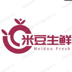 米豆生鲜的LOGO