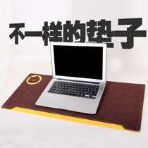 Customized Korean version of oversized thick cute mouse pad computer Office comfort felt table pad personalized keyboard pad
