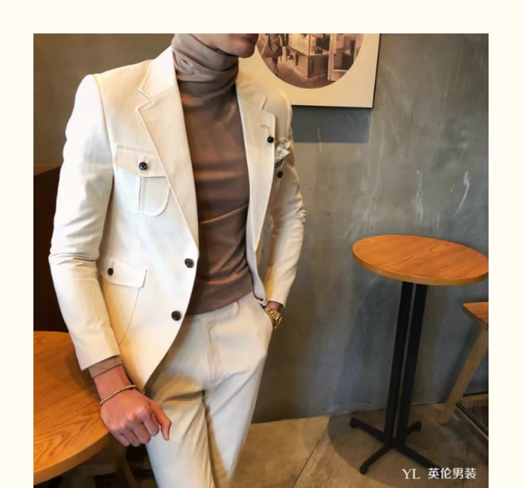Áo khoác nam mùa thu và mùa đông của người Anh áo nam