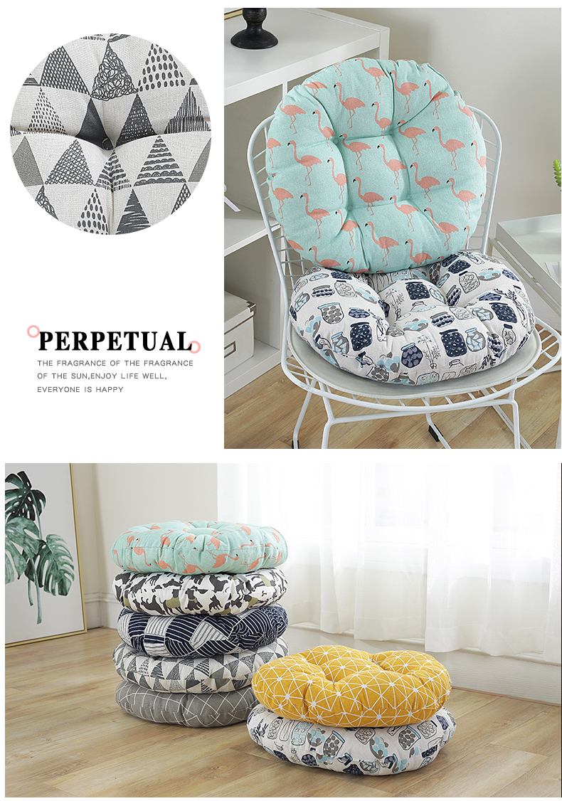 Tầng thảm ghế văn phòng đệm ghế văn phòng đệm sinh viên máy tính sàn futon dày bông - Ghế đệm / đệm Sofa đệm lót ghế ngồi văn phòng