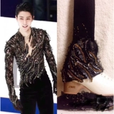 Гетры, коньки, удерживающие тепло бахилы, фигурное катание