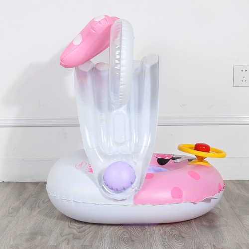 Детский руль, мультяшный плавательный круг для младенца, новая коллекция, защита от солнца